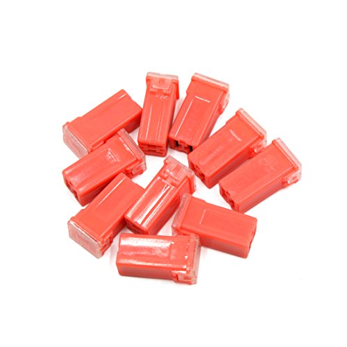 10 Stück 30 A 32 V rosa Kunststoff Mini Push-in Typ Buchse PAL Patronensicherungen for Auto von IWEBQSAP