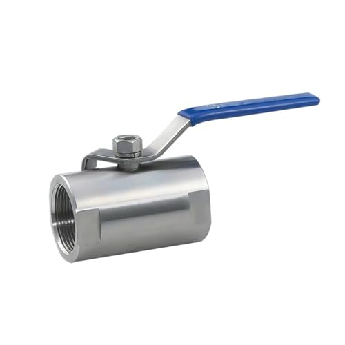 IWEBQSAP 1/2 "1-1/2" 2 "Edelstahl Kantonesisch Kugelhahn Dampf Hochtemperatur Kugelhahn Innengewinde Schaltventil Wasser V(2 Inch) von IWEBQSAP