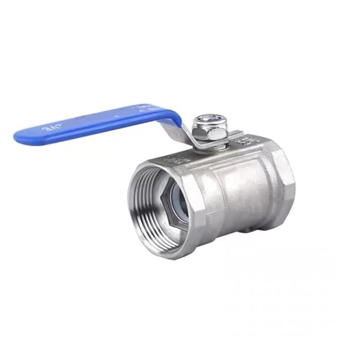 IWEBQSAP 1/4 "3/8" 3/4 "1" 1-1/4 "1-1/2" 2 "Edelstahl SS304 Rohrkugelhahn Innengewinde Sanitärschalter Kugelhahn gerade(2 Inch) von IWEBQSAP