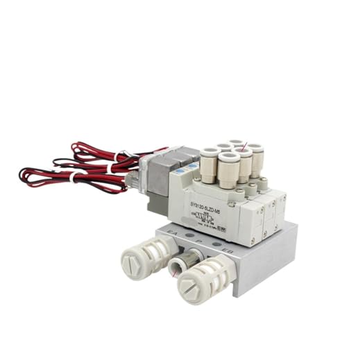 IWEBQSAP 1 STÜCKE SMC typ SY3120 magnetventil Kombination einzigen elektronisch gesteuerten Zylinder regelventil SY3120-5LZD-M5 SY3120-6LZD-M5(SY3120-3LZD-M5 6mm,4 Stations) von IWEBQSAP