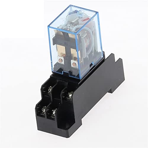 IWEBQSAP 12V 24V 36V 110V 220V 220V 10A Spule Power Relais DPDT LY2NJ HH62P HHC68A-2Z mit Sockel Basis 50set(DC 36V) von IWEBQSAP