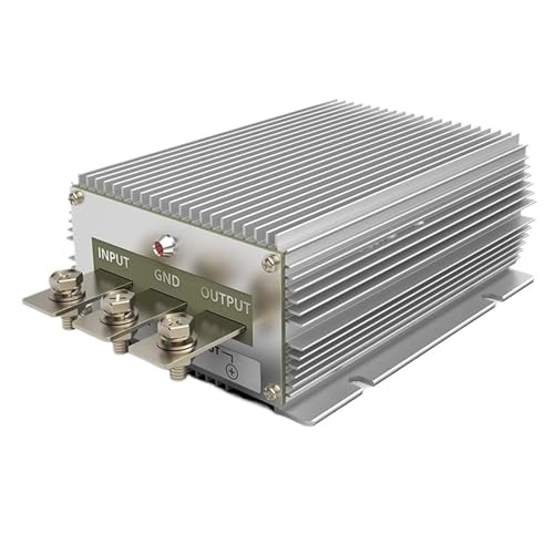 IWEBQSAP 12V24V zu 5V DC Step-Down-Stromversorgungsmodul 8-36V zu 5V Auto-LED-Anzeige-Stromrichter(24v to 5v 50a) von IWEBQSAP
