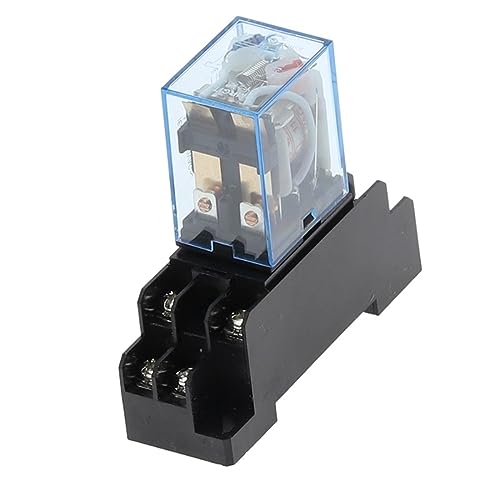 IWEBQSAP 220/240 V AC 10 A 8-poliges Spulenleistungsrelais DPDT LY2NJ HH62P HHC68A-2Z mit Sockelsockel 50 Stück(AC 380V) von IWEBQSAP