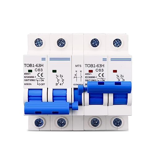 IWEBQSAP 2P+2P MTS AC Dual Power Manueller Transferschalter Leistungsschalter MCB 50HZ/60HZ(32A) von IWEBQSAP
