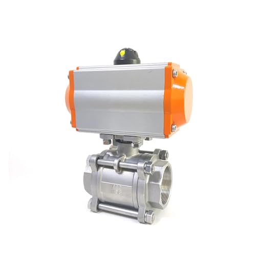IWEBQSAP 3/4 Zoll dreiteiliger pneumatischer Kugelhahn mit hoher Plattform aus Edelstahl 3/4" Q611F-16P doppeltwirkender Zylinder IWEBQSAP 3/4 Zoll dreiteiliger pneumatischer Kugelhahn mit hoher Plattform aus Edelstahl 3/4" Q611F-16P doppeltwirkender Zylinder von IWEBQSAP