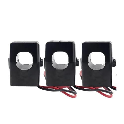IWEBQSAP 3 STÜCKE Split Core Stromwandler KCT24 Stromsensor 100A 200A 300A 400A 3 STÜCKE(100 (5A) 3PCS) von IWEBQSAP