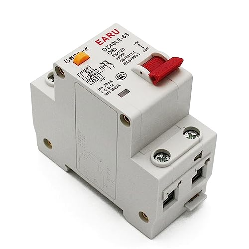 IWEBQSAP 63A DZ40LE EPNL 230V 1P+N Fehlerstromschutzschalter mit Über- und Kurzschlussstromschutz RCCB MCB IWEBQSAP 63A DZ40LE EPNL 230V 1P+N Fehlerstromschutzschalter mit Über- und Kurzschlussstromschutz RCCB MCB von IWEBQSAP