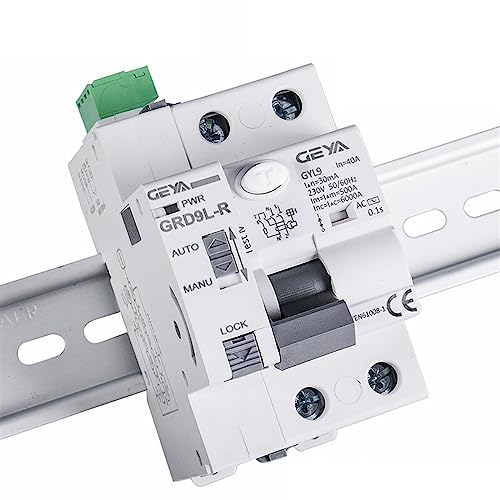 IWEBQSAP 6KA ELCB RCCB 2P Automatische Wiedereinschaltung Gerät Fernbedienung Leistungsschalter Recloser RCD 40A 63A 30mA(RCCB-2P 63A 30mA,GRD9L-C-AC220) von IWEBQSAP
