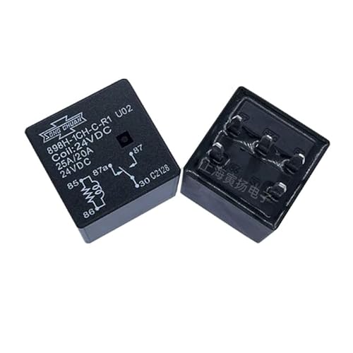 IWEBQSAP Auto Relais 898H-1CH-C-R1-U02 898H 1CH C R1 U02 898H1CHCR1U02 24VDC DC24V 24V 25A 5PIN Auto Relais(10PCS) von IWEBQSAP