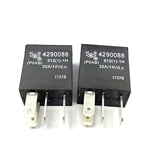 IWEBQSAP Auto Relais HG429088 012 1-1H HG429088 012 1 1H HG42908801211H 12VDC DC12V 12V 30A 4PIN Auto Relais(10PCS) von IWEBQSAP