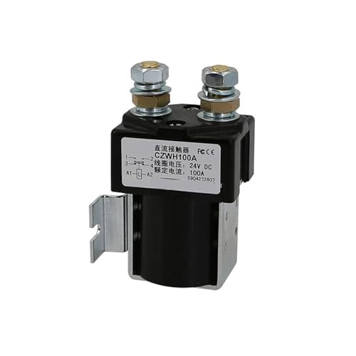 IWEBQSAP CZWH100A SW81 SW84 ZJWH100A Gleichstromschütz DC12 V 24 V 36 V 48 V 60 V 72 V for Auto-Traktor-Windenmotor(Coil Voltage 24v) von IWEBQSAP