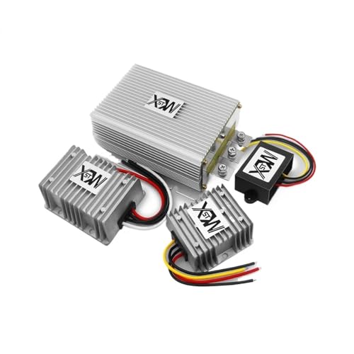 IWEBQSAP DC DC 12 V auf 48 V Aufwärtswandler 12 VDC auf 48 VDC Spannungsstabilisator 1 A auf 20 A Ausgangs-Boost-Leistungswandler(1a Abs Plastic) von IWEBQSAP