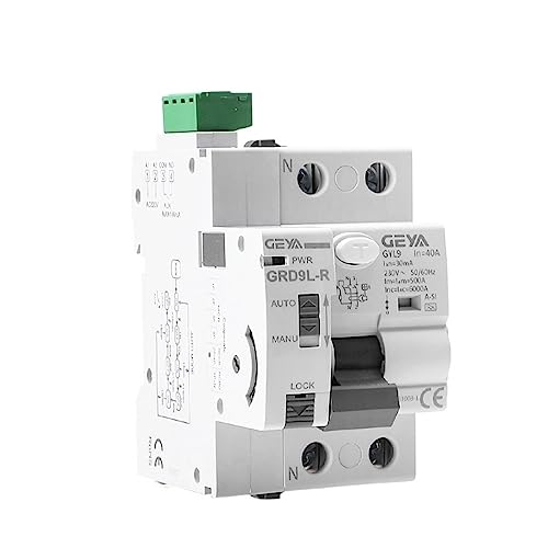 IWEBQSAP GRD9L mit A-SI RCCB Auto Recloser Fehlerstromschutzschalter 2P 4P 40A 63A 30mA RCD Elektromagnetisch Super Immunisiert(A-SI 4P-63A-30mA) von IWEBQSAP