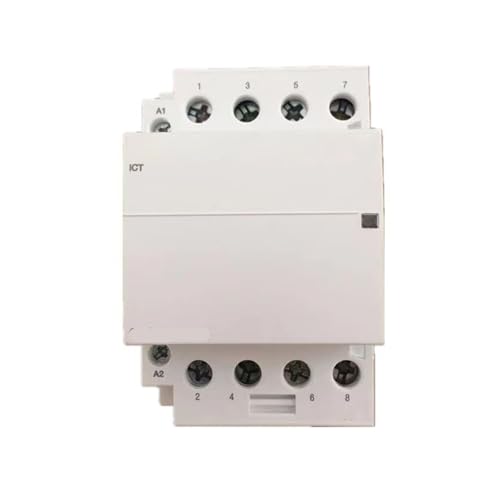 IWEBQSAP ICT-63A 40A 100A 4P Modulares Schütz 2P 4NO oder 2NO2NC 110V 220V Haushaltsschütz(63A 2NO2NC AC110V) von IWEBQSAP