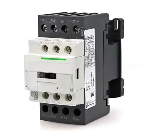 IWEBQSAP LC1D 4-poliges Schütz LC1DT25 25A LC1DT25B7C E7C F7C M7C Q7C LC1DT25BDC EDC FDC MDC Schütz for DIN-Schienenmontage(Lc1dt25bdc 24vdc) von IWEBQSAP