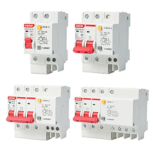 IWEBQSAP Leckageschalter DZ47LE2P63A Luftschalter mit Leckageschutz 100 Leistungsschalter Haupttor(3p,16A) von IWEBQSAP