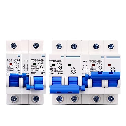 IWEBQSAP MTS Dual Power Manueller Übertragungsschalter-Leistungsschalter MCB 50 Hz/60 Hz(20A,1P 1P) von IWEBQSAP