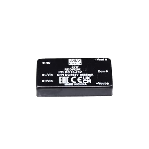IWEBQSAP RDDW 60 W ± 2,5 A Netzteilkonverter RDDW60G-12 DIP-Paket DC-DC-Schaltnetzteil mit Zwei Ausgängen, Treibertransformator(RDDW20F-15) von IWEBQSAP