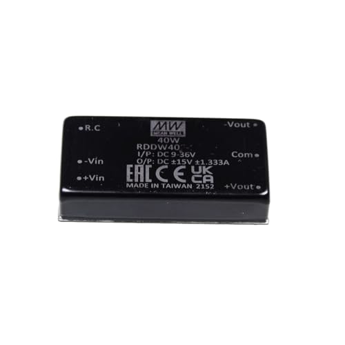 IWEBQSAP RDDW 60 W ± 2,5 A Netzteilkonverter RDDW60G-12 DIP-Paket DC-DC-Schaltnetzteil mit Zwei Ausgängen, Treibertransformator(RDDW40G-15) von IWEBQSAP