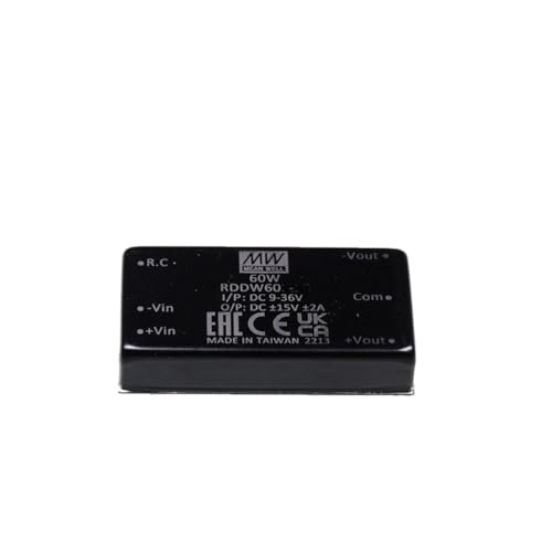 IWEBQSAP RDDW 60 W ± 2,5 A Netzteilkonverter RDDW60G-12 DIP-Paket DC-DC-Schaltnetzteil mit Zwei Ausgängen, Treibertransformator(RDDW60F-12) von IWEBQSAP