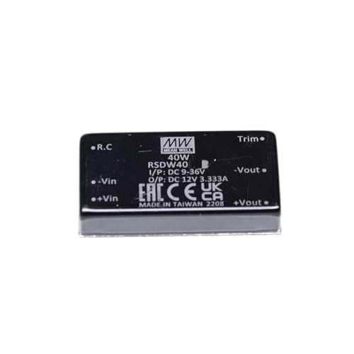 IWEBQSAP RSDW 40 W 3,3 A Netzteilkonverter RSDW40G-12 DC-DC 2"×1" Paket Einzelausgang Schaltnetzteil Treibertransformator(RSDW40G-05) von IWEBQSAP