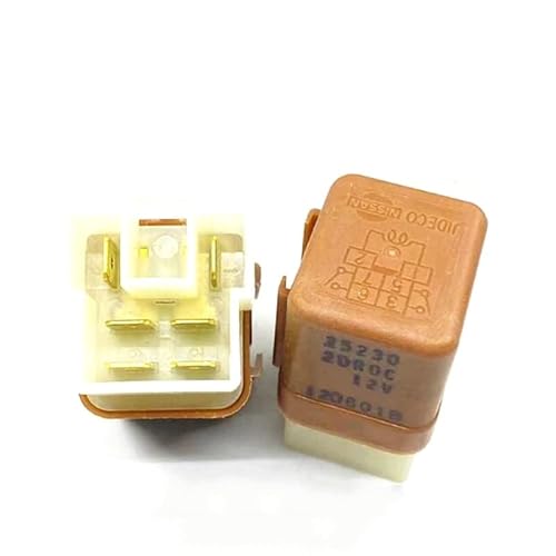 IWEBQSAP Relais 25230-2DROC 25230 2DROC 252302DROC 12VDC DC12V 12V 6PIN Relais(10PCS) von IWEBQSAP