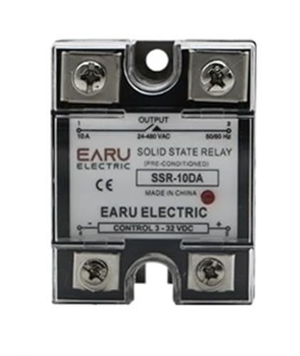 IWEBQSAP SSR-25DA SSR-40DA SSR-40AA SSR-40DD SSR 10A 25A 40A 60A 80A 100A DD DA AA Halbleiterrelaismodul for PID-Temperaturregelung(Dd,40A) von IWEBQSAP