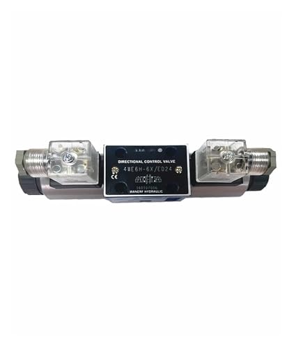 IWEBQSAP Schaltventil 4WE6E-L6X 4WE6G-L6X/AC220/DC24 DREI-Positionen-Vier-Wege-Hydraulik-Magnetwegeventil(Coil AC220) von IWEBQSAP