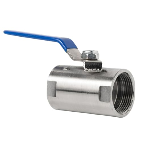 Kugelhahn Breiter Kugelhahn 1/4”3/8" 3/4" 1" 1-1/4" 1-1/2" 2" Gewinde Leitungswasserrohr Ventilschalter DN8-DN50 Halbstahl 1St(3/8 Inch) von IWEBQSAP