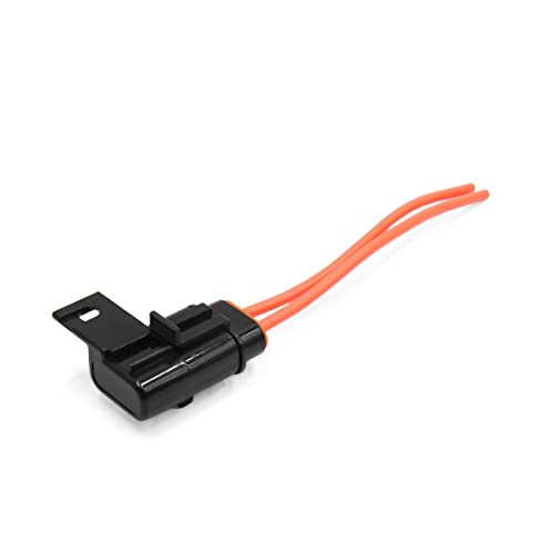 Wasserdichter Auto-12-Gauge-Inline-ATC-ATO-Flachsicherungshalter mit Kunststoffkappe von IWEBQSAP