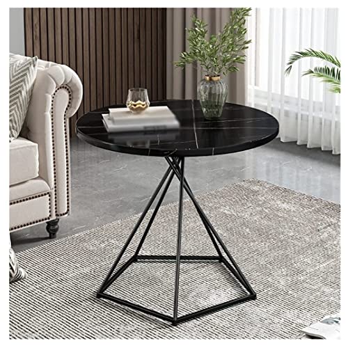 IWENZHKPA Couchtisch Wohnzimmertisch Couchtisch Wohnzimmer Home Kleiner Beistelltisch Moderne Wohnung Sofa Beistelltisch Kleiner Runder Tisch Sofatisch Moderner(A,50 * 50 * 50cm) von IWENZHKPA