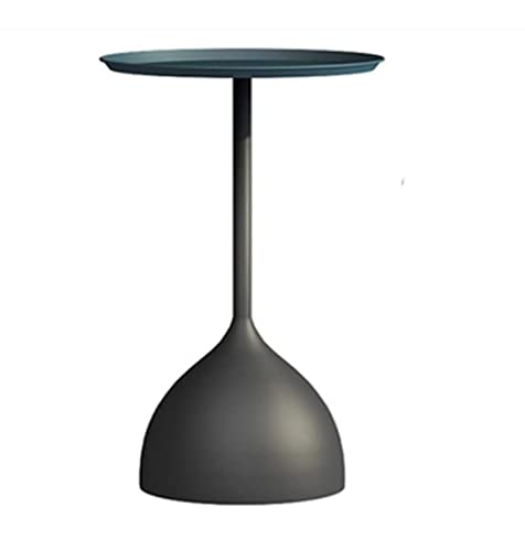 IWENZHKPA Couchtisch Wohnzimmertisch Kleiner Teetisch Wohnzimmer Sofa Beistelltisch Eisen Gold Kleiner Runder Tisch Ecktisch Sofatisch Moderner(G) von IWENZHKPA