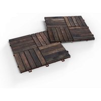iWerk Holzfliese Akazie Espresso 30 x 30 x 1,5 cm 10 Stück iWerk Holzfliese Akazie Espresso 30 x 30 x 1,5 cm 10 Stück von IWERK