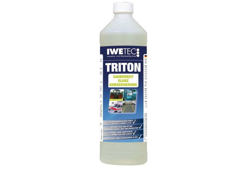 IWETEC Fahrzeugreiniger Triton 1l, KFZ-& Werkstattbodenreiniger Insektenlöser Universalreiniger von IWETEC