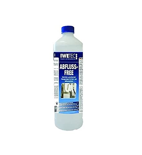 Iwetec Abfluss-Free, Flüssig-Rohrreiniger 1 Liter Iwetec Abfluss-Free, Flüssig-Rohrreiniger 1 Liter von IWETEC