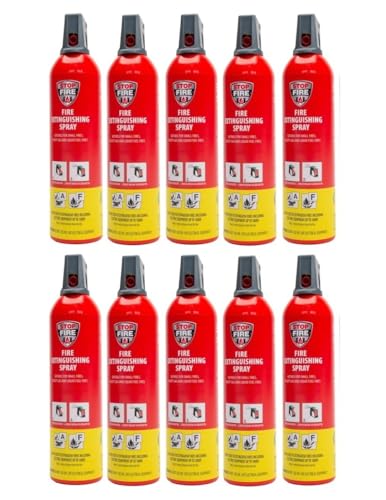IWH Feuerlöschspray - STOPFIRE - 750ml - Autofeuerlöscher - REINOLDMAX (10) - Fluorine/PFAS freier Löschschaum von IWH