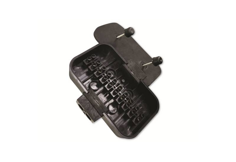 IWH Verteilerbox IWH Verteilerdose mit 10-poliger Lüsterklemmreihe, Kunststoff von IWH