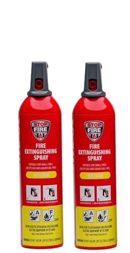 IWH Vertriebs GmbH 044041-2 Stop Fire Kitchen 750ml Feuerlöschspray von IWH