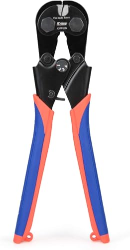 iCrimp CWR-60 Drahtseilschneider, Kettenschneider für Edelstahldrahtseil, Flugzeugkabel, Kupferkabel und Piano-draht, Drahtschneider Bis Zu 60mm von IWISS