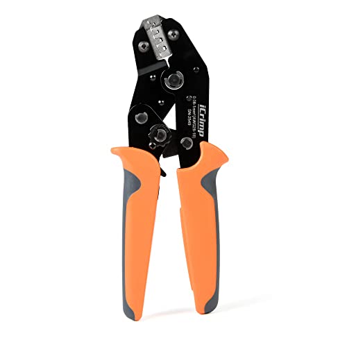 IWISS SN-2549 Crimping Tools for 0.08-1.0mm2 XH2.54 / Dupont 2.54/2.8/3.0/3.96/4.8 / KF2510 / JST Terminal Crimper Plier Ratcheting Wire Connector Crimping Tool von IWISS