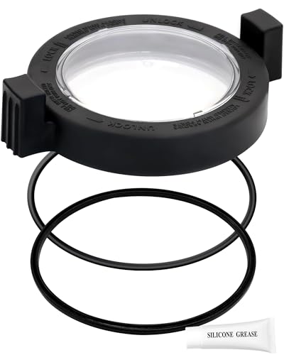 IWIWE R0445800 Verschlussring-Deckeldichtung für Zodiac Jandy Pool- und Spa-Pumpen (inkl. 1 Sicherungsring, 1 Deckel, 1 Deckeldichtung und 1 O-Ring-Montage) von IWIWE