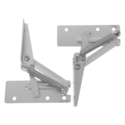 IWOWHERO 1 Paar Faltbare Federstützscharnier für Möbel Hebescharniere für Schranktüren Kleiderschränke und Sofas Einfache Installation Robustes Kaltgewalztes Stahlmaterial IWOWHERO 1 Paar Faltbare Federstützscharnier für Möbel Hebescharniere für Schranktüren Kleiderschränke und Sofas Einfache Installation Robustes Kaltgewalztes Stahlmaterial von IWOWHERO