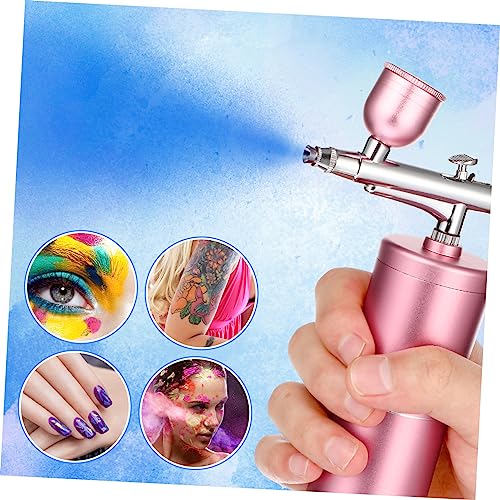 IWOWHERO 1 Satz Multifunktionales Airbrush Tragbares Nano Sprayer für Gesichtspflege und Makeup Gerät zur Hautbefeuchtung und Verjüngung von IWOWHERO