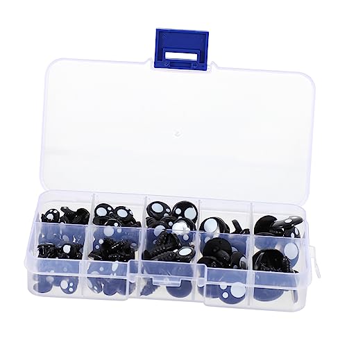 IWOWHERO 1 Schachtel Plastik Sicherheitsaugen für DIY Puppen Teiliges für Plüschtiere Bastelzubehör für Kreative Projekte Langlebig und Sicher für Amigurumi IWOWHERO 1 Schachtel Plastik Sicherheitsaugen für DIY Puppen Teiliges für Plüschtiere Bastelzubehör für Kreative Projekte Langlebig und Sicher für Amigurumi von IWOWHERO
