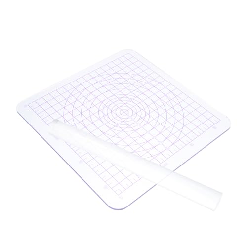 IWOWHERO 2-teiliges Töpferwerkzeug-Set Pressbrett Für Acrylton Und Rollstab Zum Modellieren Von Ton Bildhauerei Und Tonkunst IWOWHERO 2-teiliges Töpferwerkzeug-Set Pressbrett Für Acrylton Und Rollstab Zum Modellieren Von Ton Bildhauerei Und Tonkunst von IWOWHERO