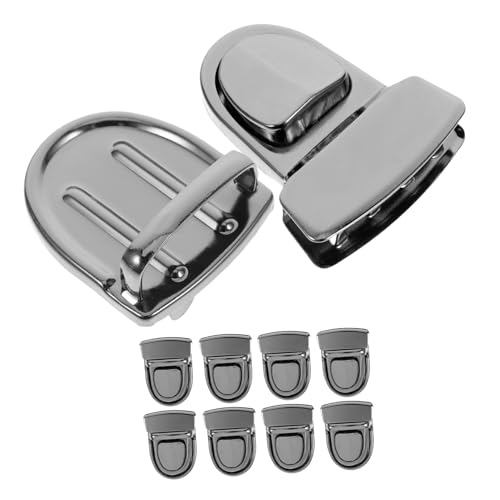 IWOWHERO 10 Sätze Teiliges Set Handtaschenverschluss Eisen Hochwertige DIY Taschenverschlüsse für Geldbörsen Robust und Vielseitig Einsetzbar für Kreative Projekte und Handarbeit von IWOWHERO