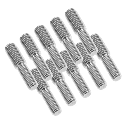 IWOWHERO 10 Stück Doppelendige Edelstahl Gewindebolzen zu Gewindeadapter Schrauben Gewindereduzierer für Möbelbefestigung Präzise Passgenau Rostfrei Langlebig IWOWHERO 10 Stück Doppelendige Edelstahl Gewindebolzen zu Gewindeadapter Schrauben Gewindereduzierer für Möbelbefestigung Präzise Passgenau Rostfrei Langlebig von IWOWHERO