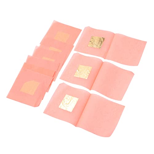 IWOWHERO 10stücke Edible Gold Foil Papier Für Kunst Und Basteln Essbare Blattgoldfolie Für Tortendekoration Malerei Scrapbooking IWOWHERO 10stücke Edible Gold Foil Papier Für Kunst Und Basteln Essbare Blattgoldfolie Für Tortendekoration Malerei Scrapbooking von IWOWHERO