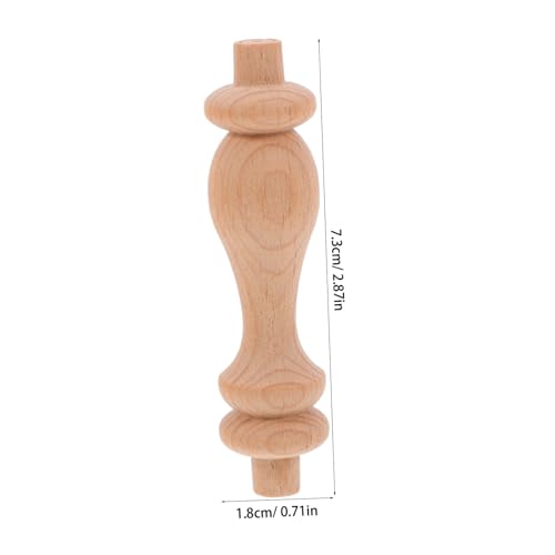IWOWHERO 10 Stück Holzspindeln im Europäischen Stil für Treppenmöbel und DIY Dekoration Geschnitzte Baluster für Harmonische Möbelverzierungen IWOWHERO 10 Stück Holzspindeln im Europäischen Stil für Treppenmöbel und DIY Dekoration Geschnitzte Baluster für Harmonische Möbelverzierungen von IWOWHERO