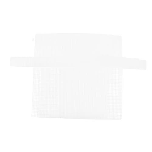 IWOWHERO 10 Stück Teiliges Klare Atmungsaktive Kunststoff Mesh Gewebeblätter Robust und Langlebig für DIY Handwerksprojekte Wie Gewebte Taschen Netzbeutel und Schutzabdeckungen Transparent von IWOWHERO